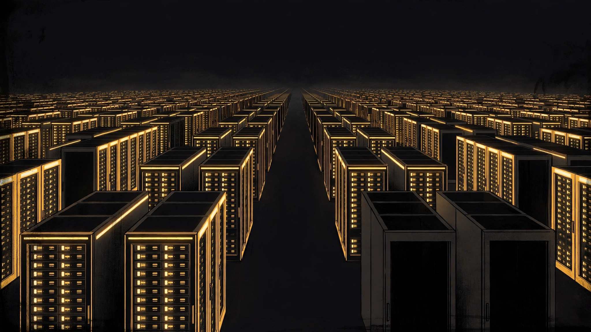 Editorial illustration for Jassy Says AWS's Big Capacity Blocks Are Mostly Booked Through 2027
