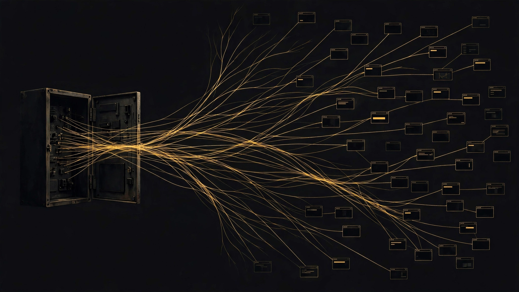 Editorial illustration for One Hacker Used AI Agents to Breach 100+ Company Websites. What Was Taken Is Unclear.