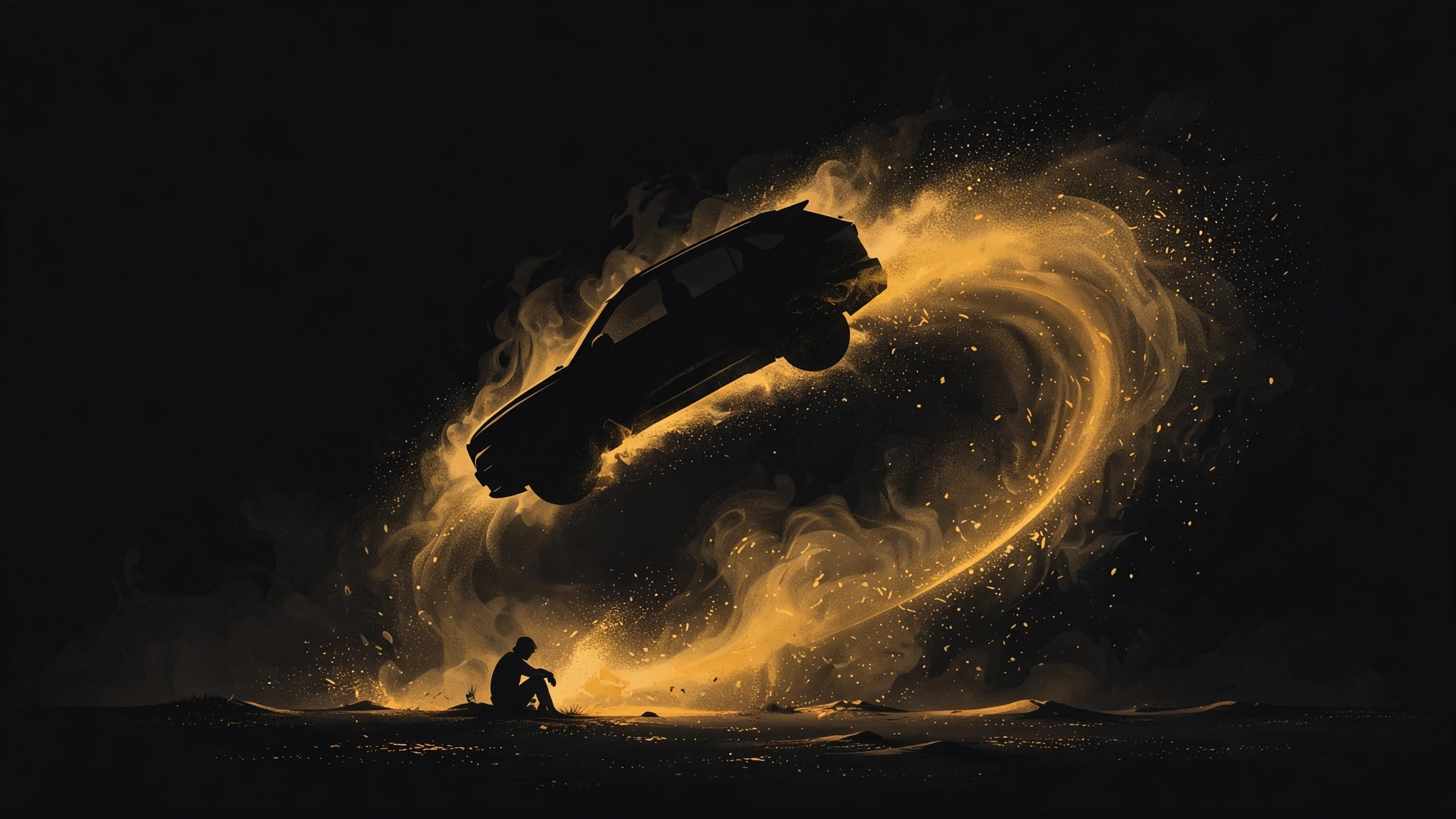 Editorial illustration for The Viral Car-Jump Video Is a Template Swap, Not a Prompt