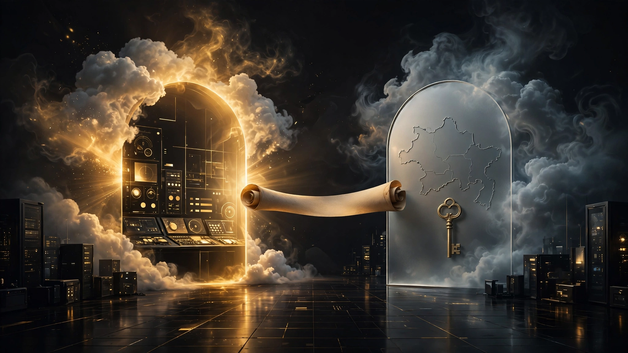 Editorial illustration for Claude Is GA on Google Cloud. Full Platform Access Changes Who Processes Your Data.