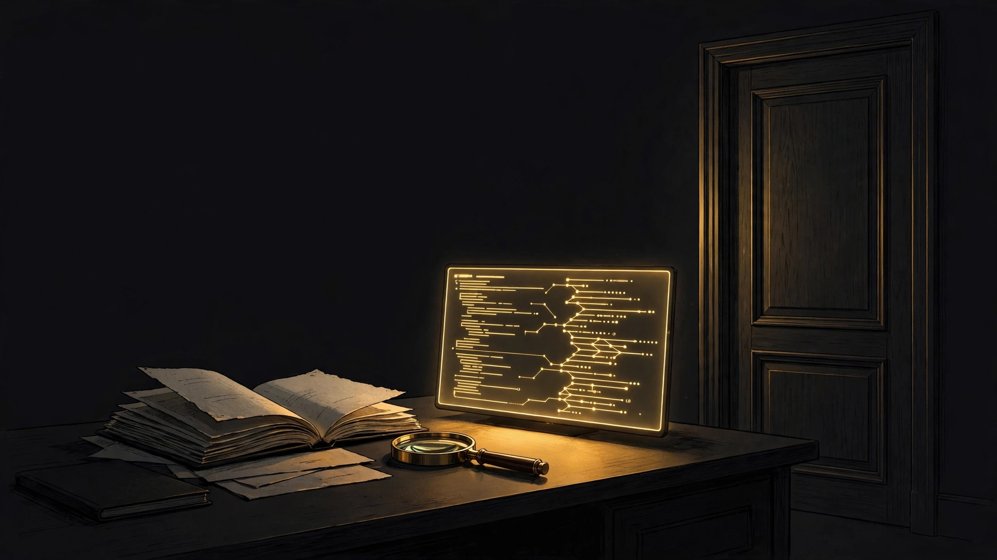 Editorial illustration for Dartmouth's Provost Resigned After an AI Review. The Logs Mattered More Than Detectors.
