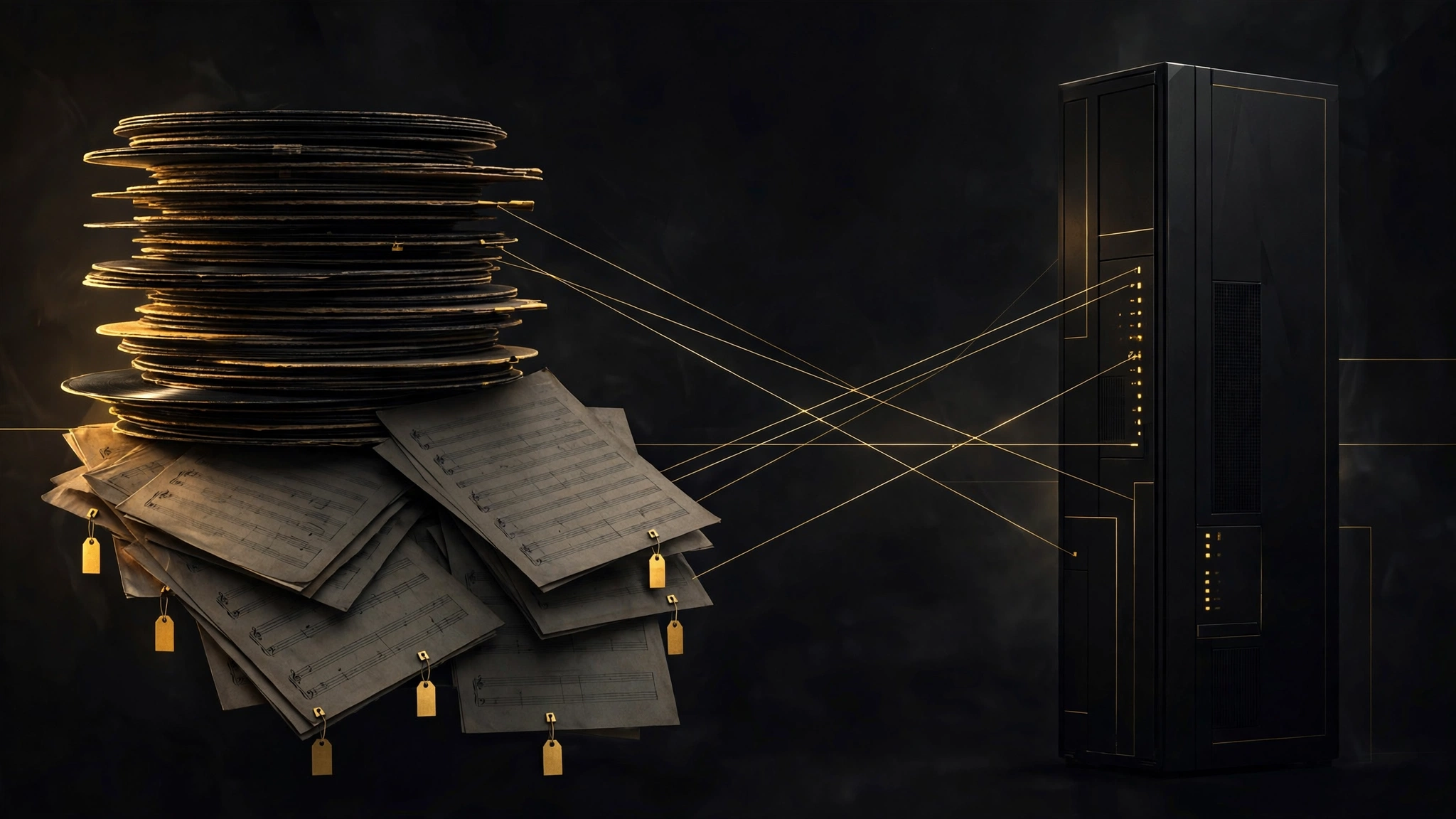 Editorial illustration for Elvis Rights Holders and Reservoir Put a Price on Their Anthropic Claims