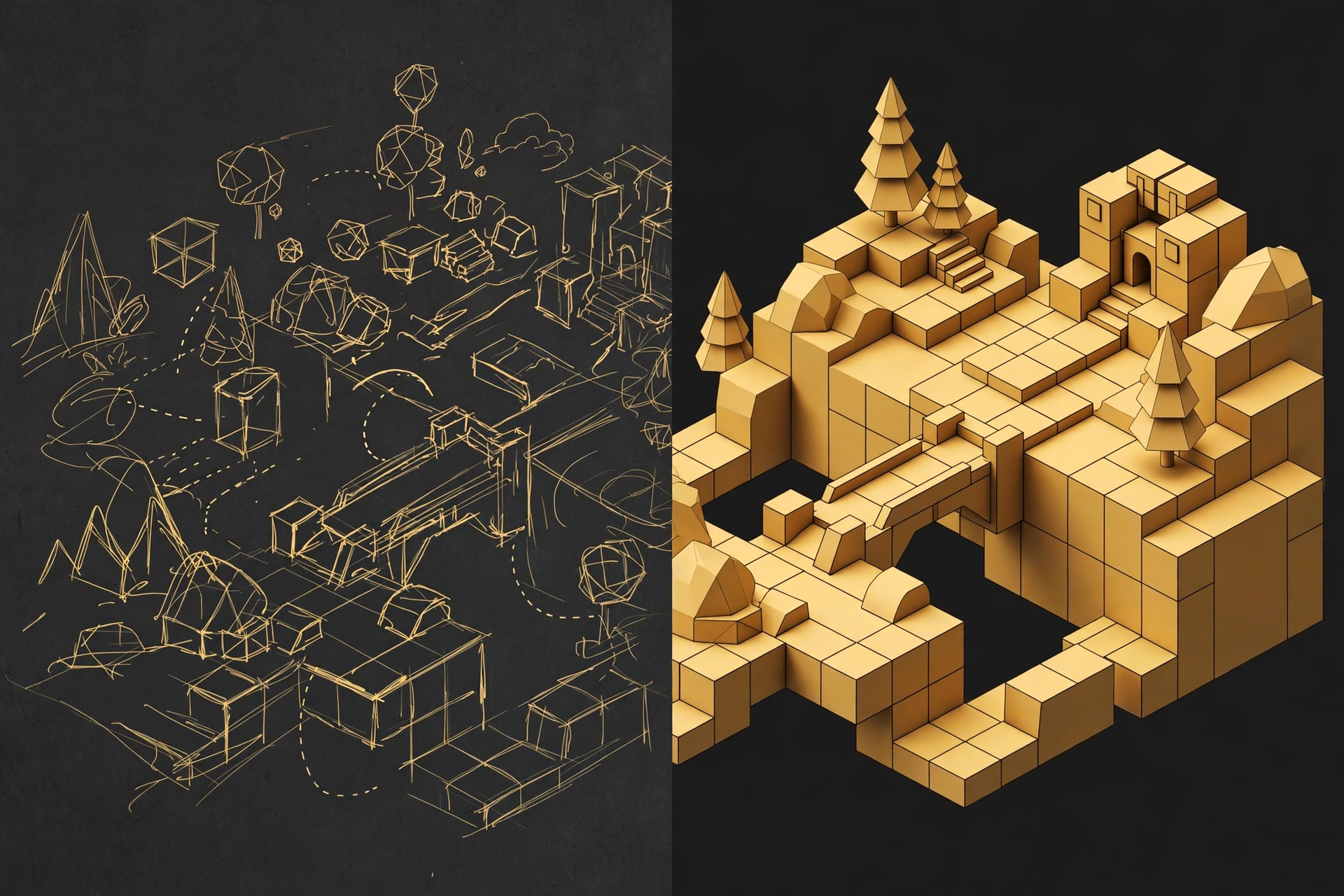 Editorial illustration for Google Launched a Prompt-to-Game Platform. Unity Decided to Partner Instead of Panic.