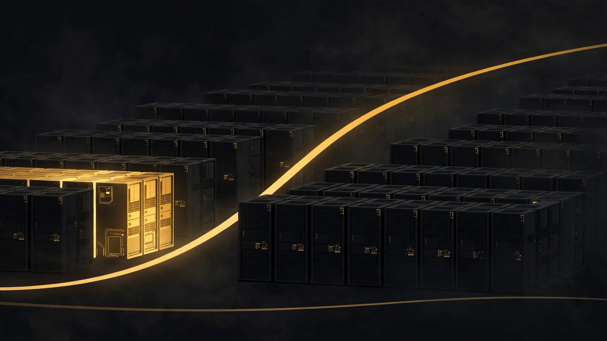 Editorial illustration for H100 Rents Climbed 44% on One Index. Spot H100s Sat at the Floor.