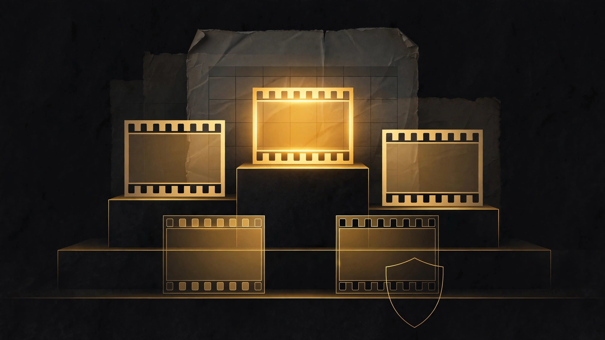 Editorial illustration for Seedance Won an April Video Ranking. Hailuo Won on Safety.