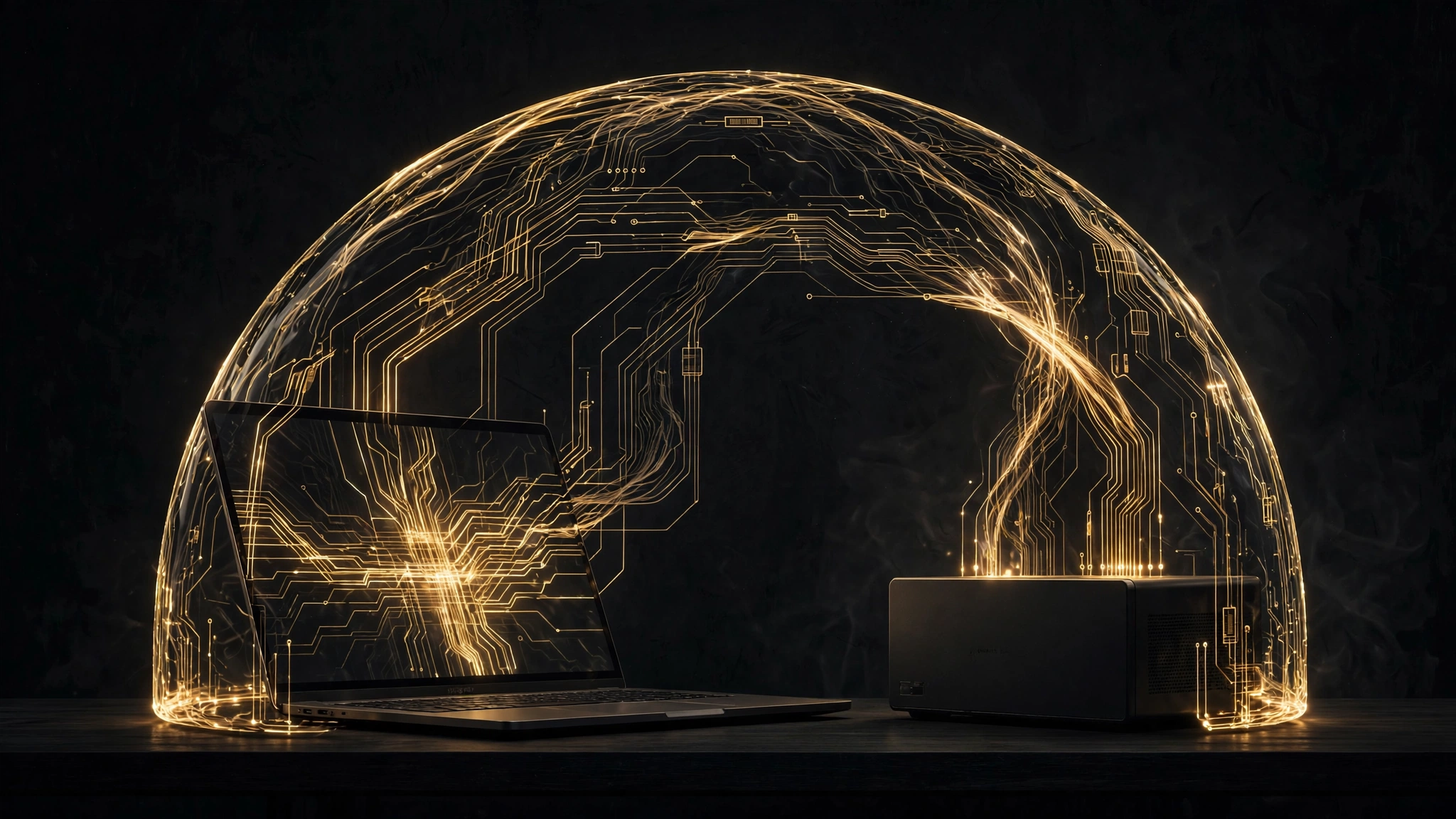Editorial illustration for Microsoft Made Windows an Agent Sandbox. The Hardware Is the Upsell.
