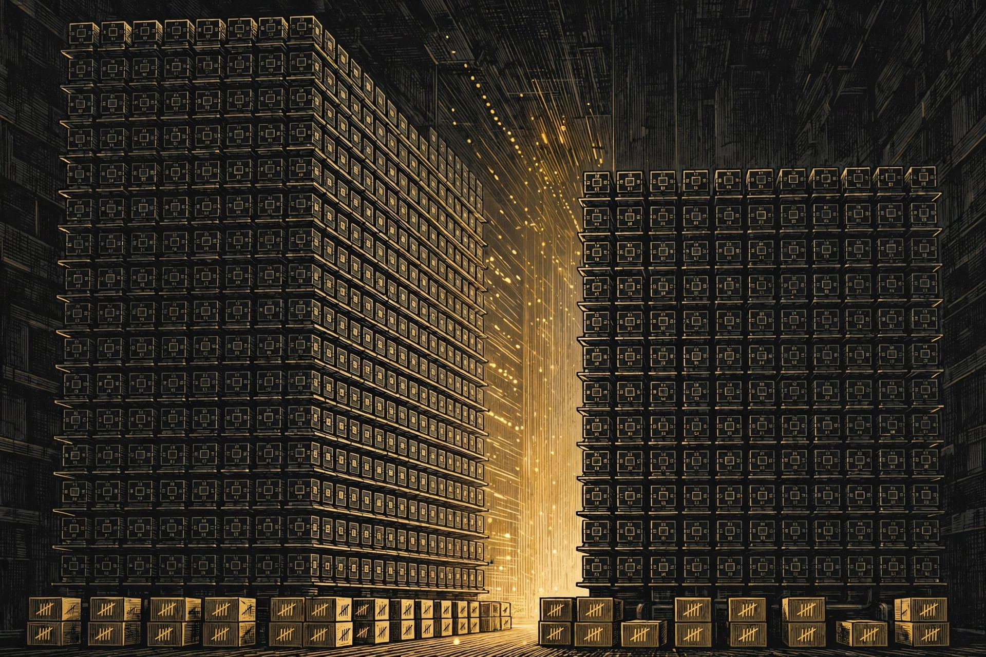 Editorial illustration for Nvidia Holds 34% of China's AI Chips. Huawei Has 28%. Neither Number Is the Real Shift.