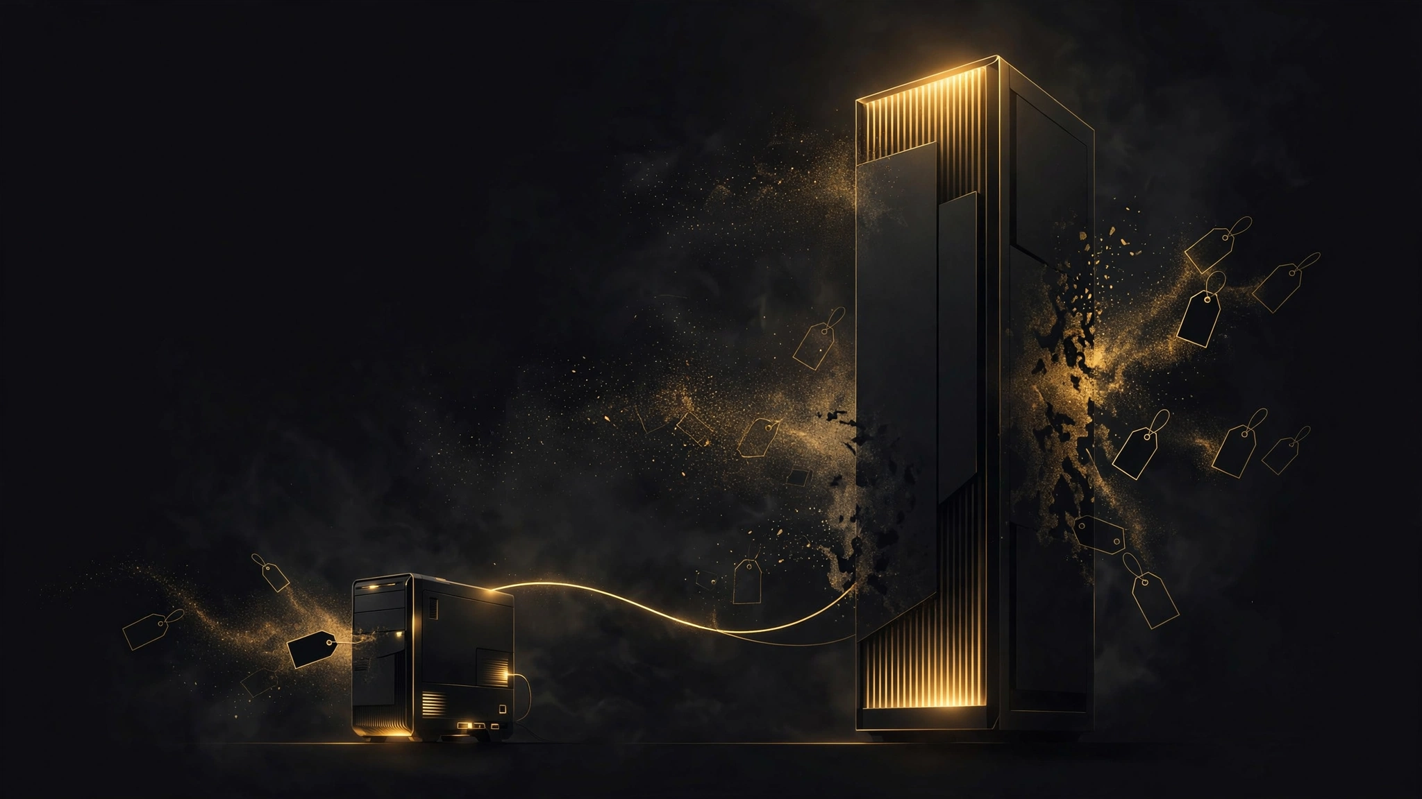 Editorial illustration for Nvidia's $4,999 DGX Spark Carries a $10,000 Asterisk