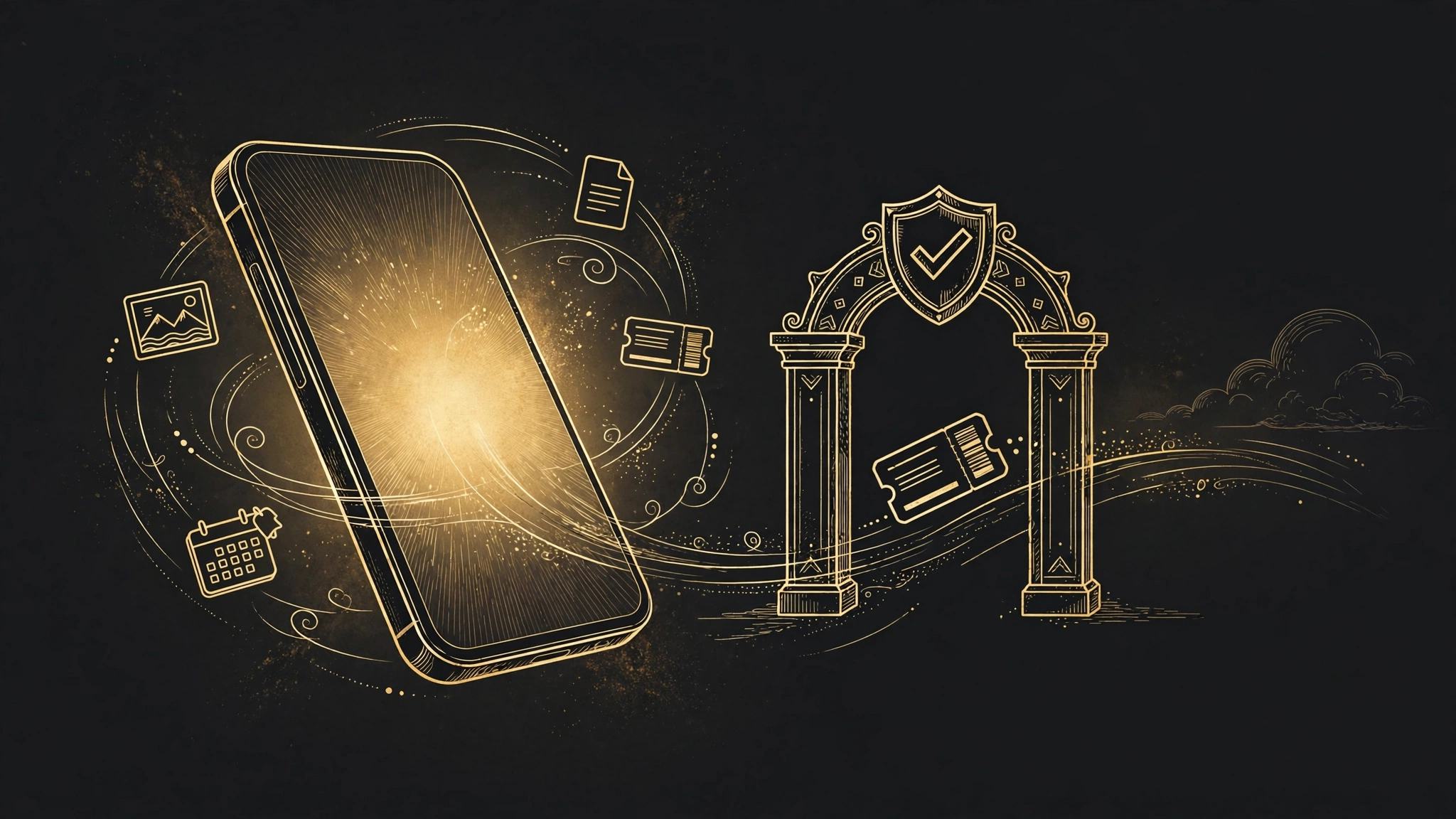Editorial illustration for OPPO Is Bringing Manus to Its Phones. The Permission Screen Is the Test.