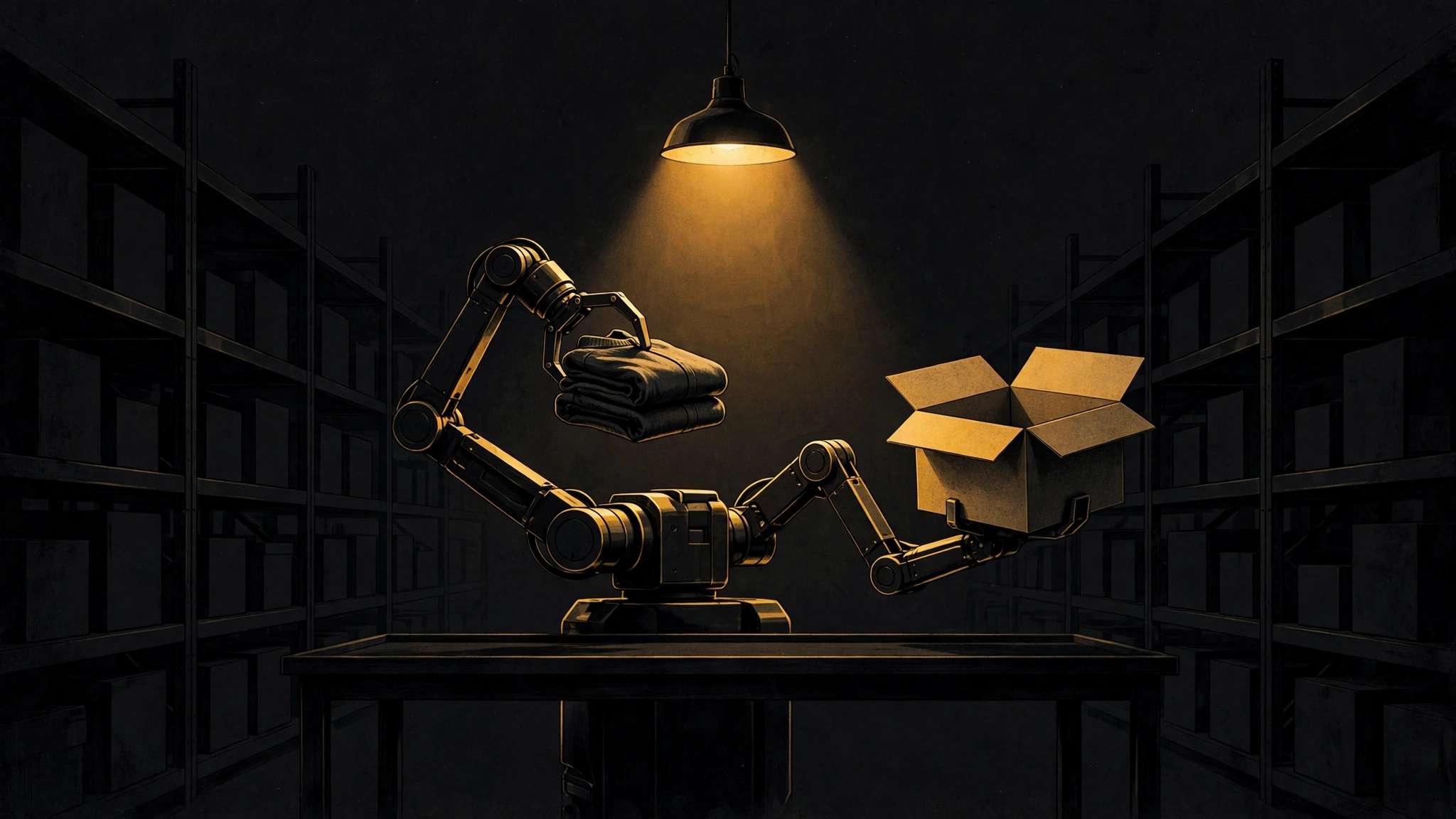 Editorial illustration for Otto Plans 25 AI Returns Robots. Fifteen Depend on the First Ten.