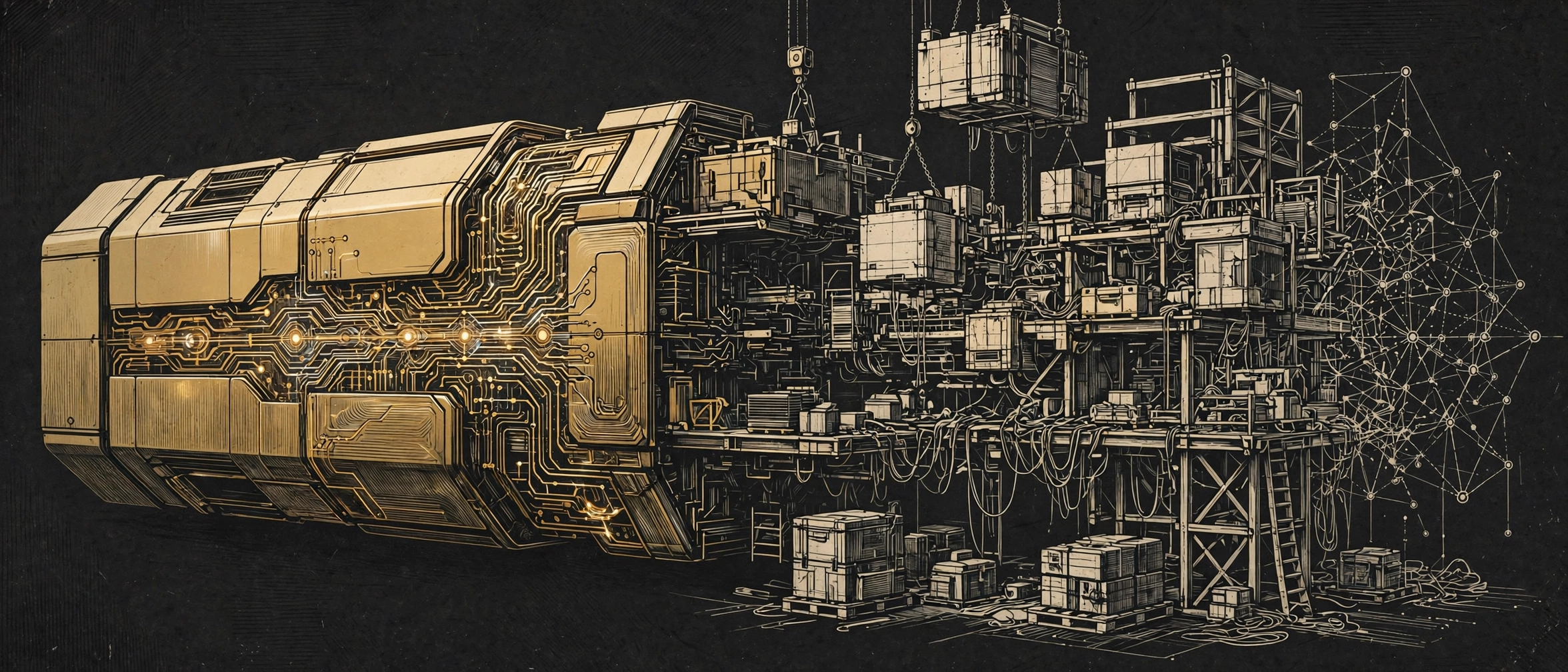 Editorial illustration for Reflection Wants to Be the American DeepSeek. First It Has to Ship a Model.